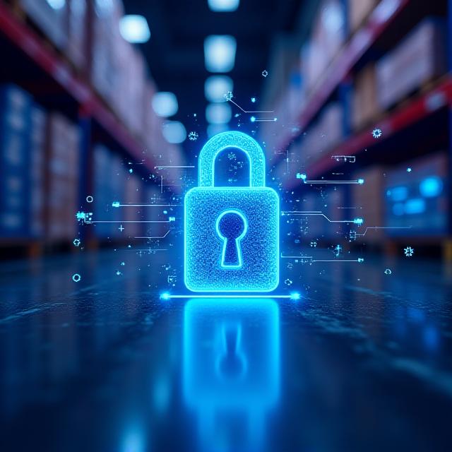 Secure digital logistics visualization