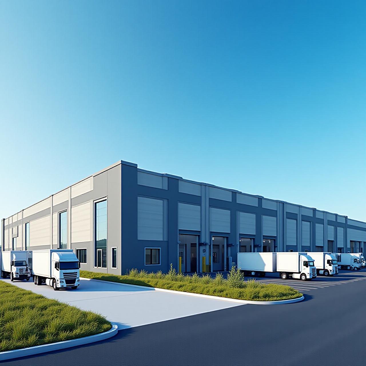 Modern logistics warehouse facility in Ottumwa