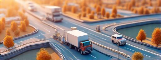Illustration of Ottumwa Iowa logistics map location
